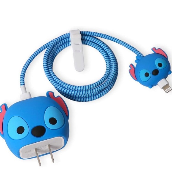 Stitch Series Fast Charger Protector iPhone 18W 20W iPhone 14 13 12 11 Pro Max - Picture 3 of 9